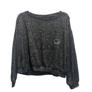 Ivory Ella Crewneck Sweater Top Size Small